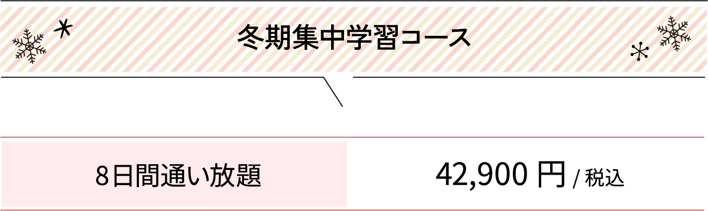冬期集中学習コース